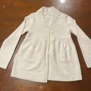 Janie and Jack Size 7 Girls Button Up Sweater